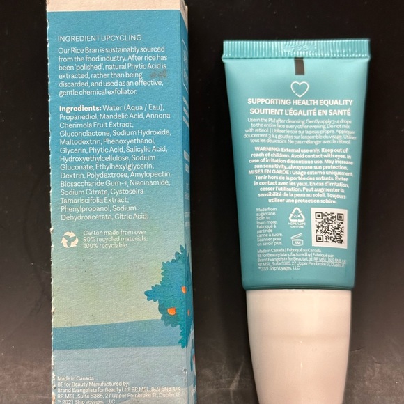 SELFLESS BY HYRAM Mandelic Acid & Rice Bran Gentle Exfoliating Serum 30ml NIB. - Picture 7 of 7